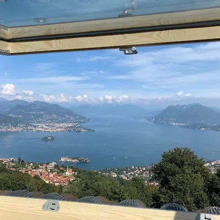 Private Luxury & Silence Retreat With Spectacular View Over The Maggiore Bed & Breakfast Stresa