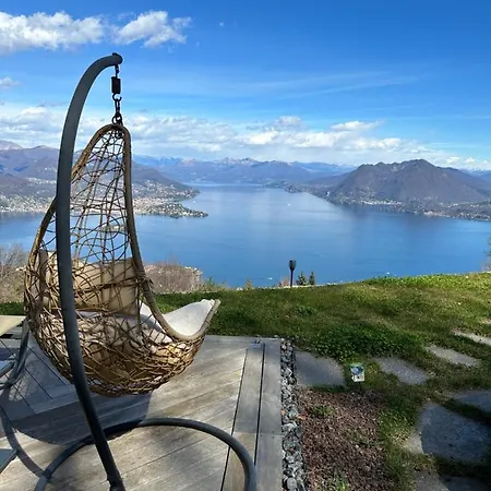 Frühstückspension Private Luxury & Silence Retreat With Spectacular View Over The Maggiore Stresa