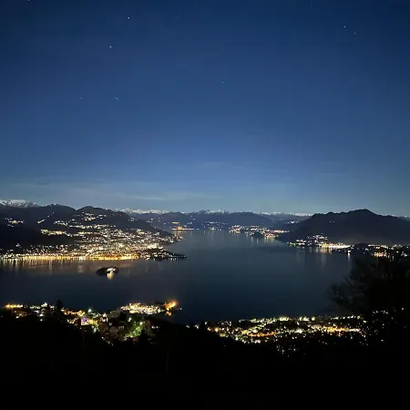 Private Luxury & Silence Retreat With Spectacular View Over The Maggiore Nocleg ze śniadaniem Stresa