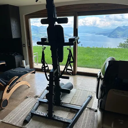 Private Luxury & Silence Retreat With Spectacular View Over The Maggiore Bed & Breakfast Stresa