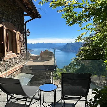 Private Luxury & Silence Retreat With Spectacular View Over The Maggiore Bed & Breakfast Stresa