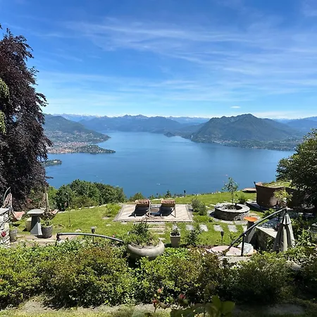 Private Luxury & Silence Retreat With Spectacular View Over The Maggiore Stresa