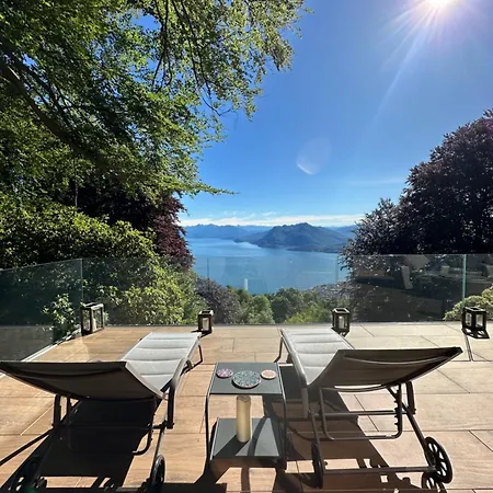 Private Luxury & Silence Retreat With Spectacular View Over The Maggiore *