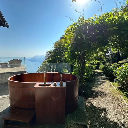 Frühstückspension Private Luxury & Silence Retreat With Spectacular View Over The Maggiore 4*