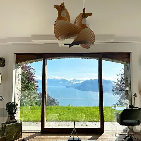 Private Luxury & Silence Retreat With Spectacular View Over The Maggiore Stresa