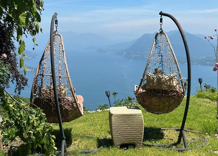 Private Luxury & Silence Retreat With Spectacular View Over The Maggiore Bed & Breakfast 4*