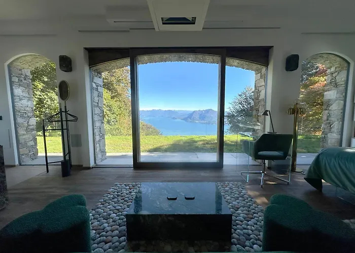 Private Luxury & Silence Retreat With Spectacular View Over The Maggiore Stresa